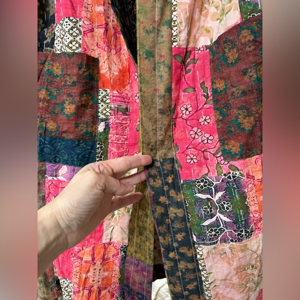 New Pol Multicolor Patchwork Utility Jacket - image 6